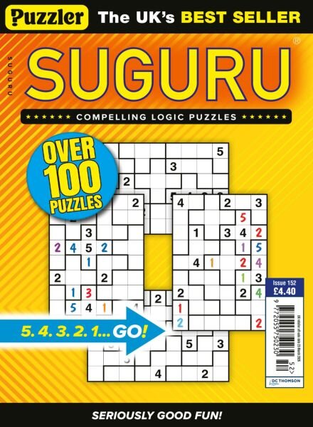 Puzzler Suguru – Issue 152 2026 Cover