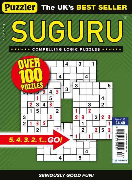 Puzzler Suguru – Issue 153 2026 Cover
