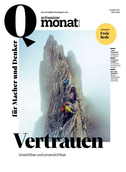 Q by Schweizer Monat – Marz 2026 Cover