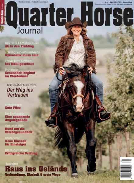 Quarter Horse Journal – April 2026 Cover