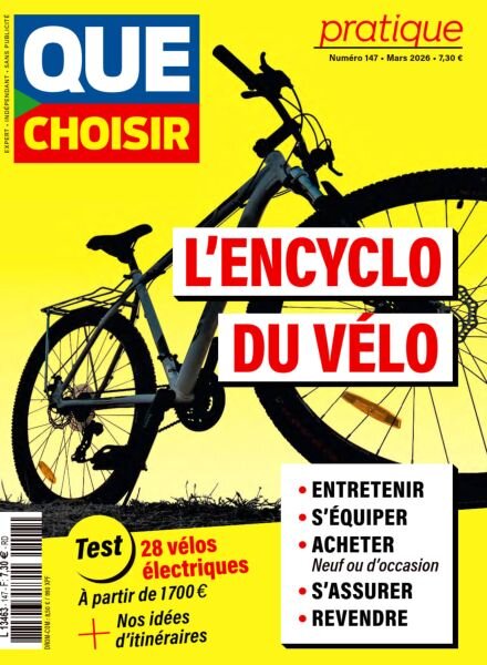 Que Choisir Pratique – Mars 2026 Cover