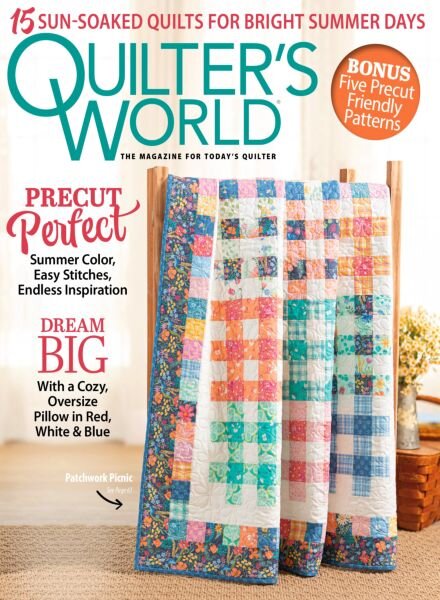 Quilter’s World – Summer 2026 Cover