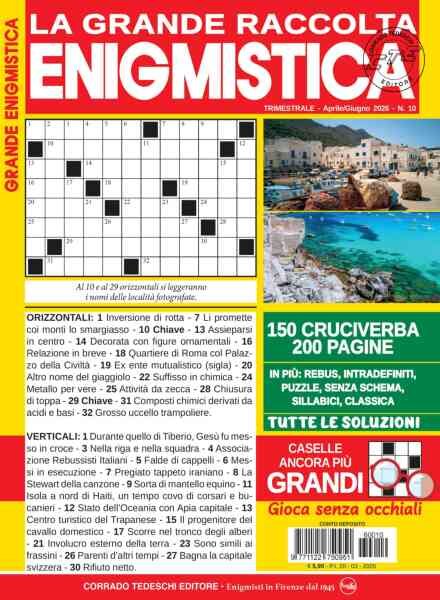 Raccolta Enigmistica – Aprile-Giugno 2026 Cover