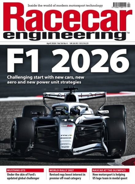 Racecar Engineering – April 2026 Cover