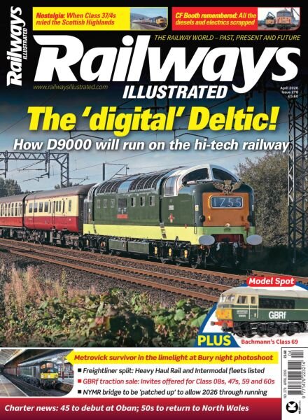 Railways Illustrated – April 2026 Cover