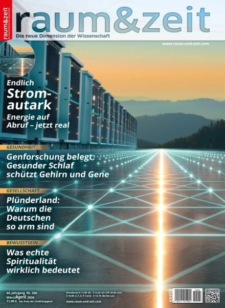Raum & Zeit – Marz-April 2026 Cover