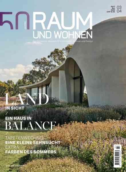 Raum und Wohnen – Marz-April 2026 Cover