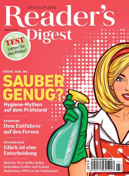 Reader’s Digest Germany – Marz 2026 Cover