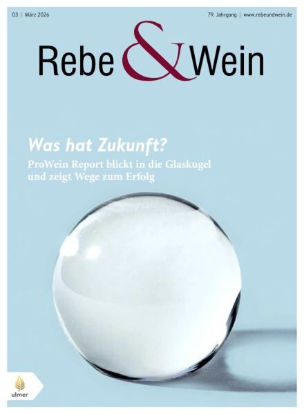 Rebe & Wein – Marz 2026 Cover