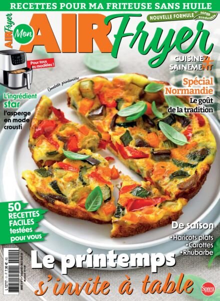 Recettes pour ma Friteuse sans huile – Marzo-Aprile 2026 Cover