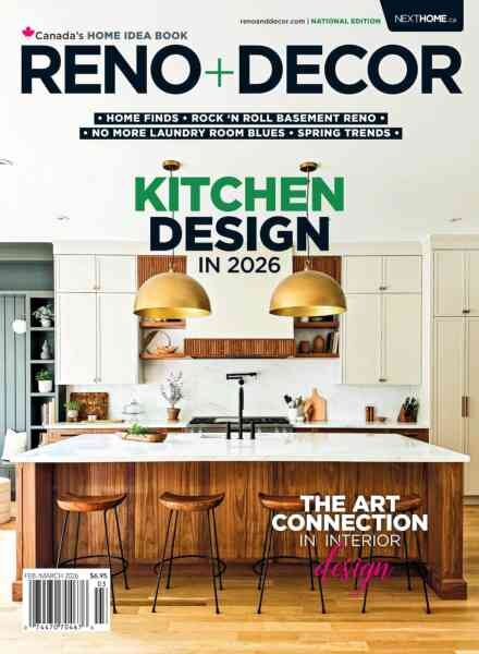 Reno + Decor – February-March 2026 Cover