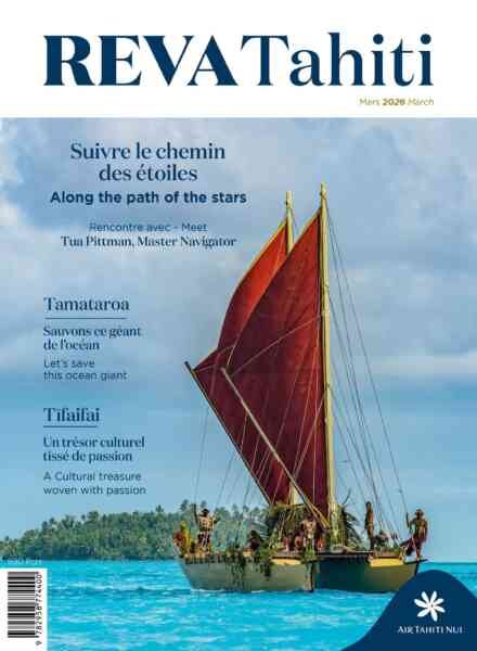 Reva Tahiti – Mars 2026 Cover
