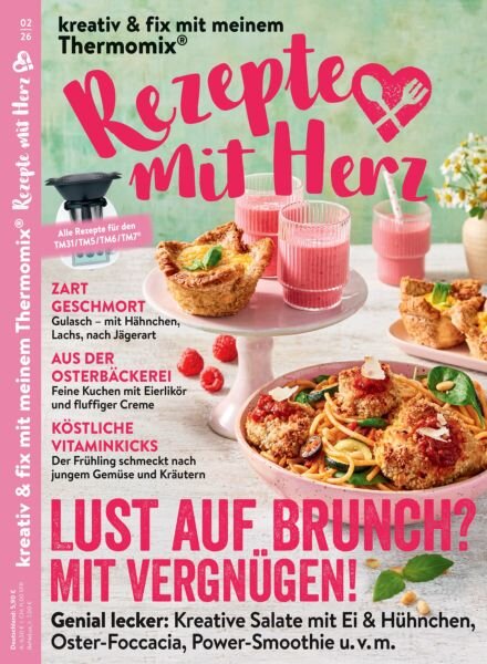 Rezepte mit Herz – Marz-April 2026 Cover