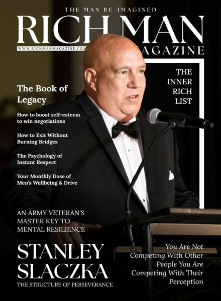 Rich Man Magazine – Stanley Slaczka 2026 Cover