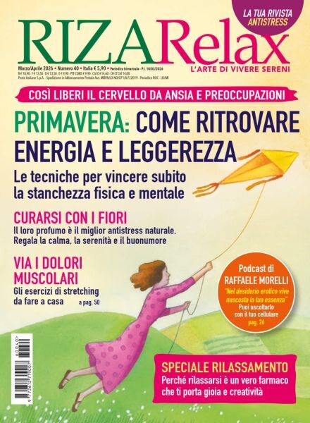 Riza Relax – Marzo-Aprile 2026 Cover
