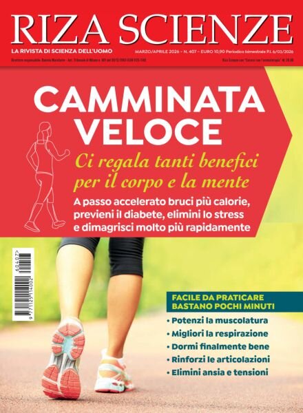 Riza Scienze – Marzo-Aprile 2026 Cover