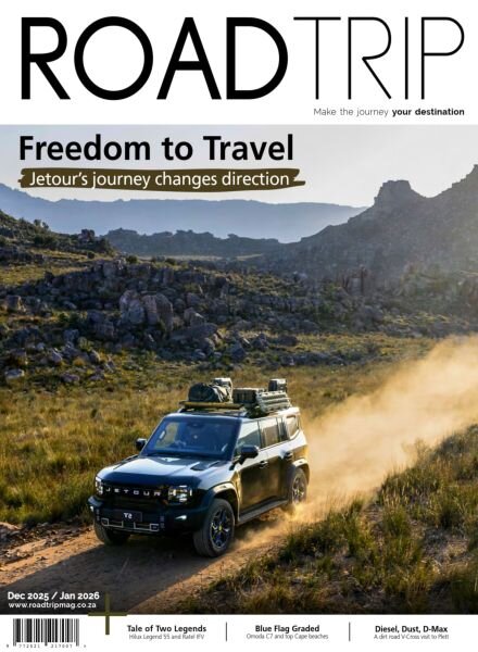 RoadTrip Magazine – December 2025-January 2026 Cover