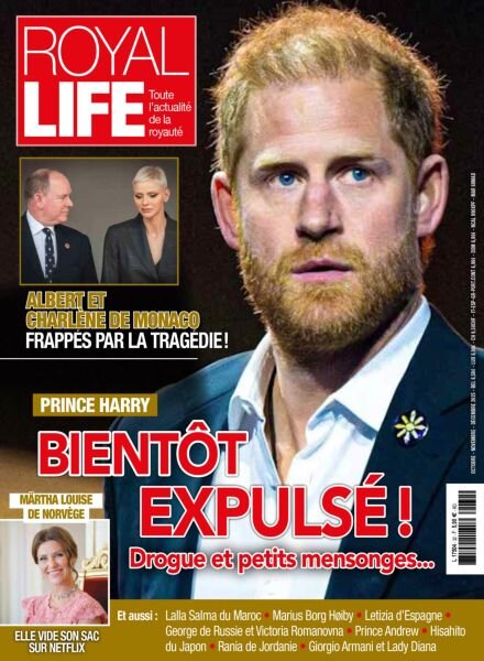Royal Life – Octobre-Novembre-Decembre 2025 Cover