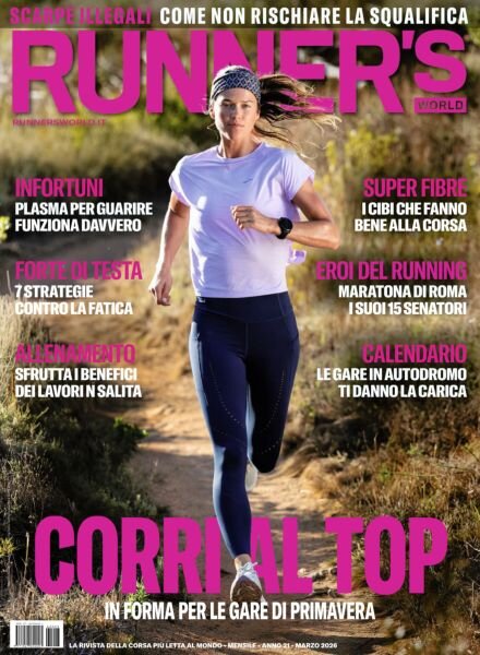 Runner’s World Italia – Marzo 2026 Cover