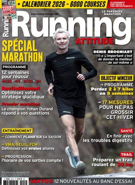 Running Attitude – Janvier-Fevrier 2026 Cover