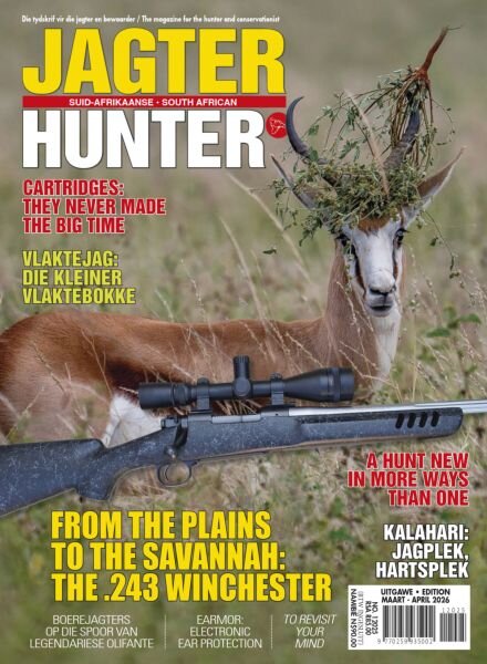SA Hunter Jagter – March-April 2026 Cover