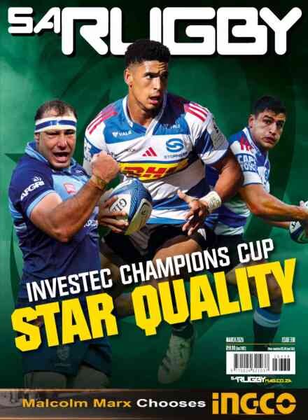 SA Rugby – March 2026 Cover