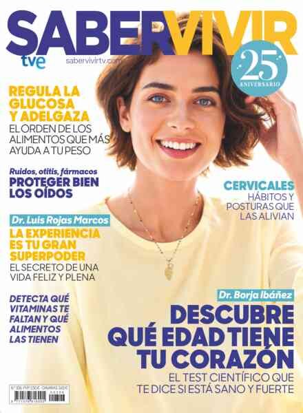 Saber Vivir – Abril 2026 Cover