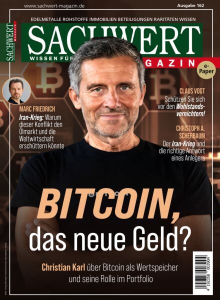 Sachwert Magazin – 16 Marz 2026 Cover