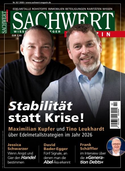 Sachwert Magazin – 2 Marz 2026 Cover