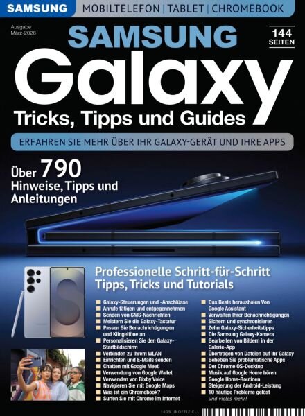Samsung Galaxy Tricks Tipps und Guides – Marz 2026 Cover