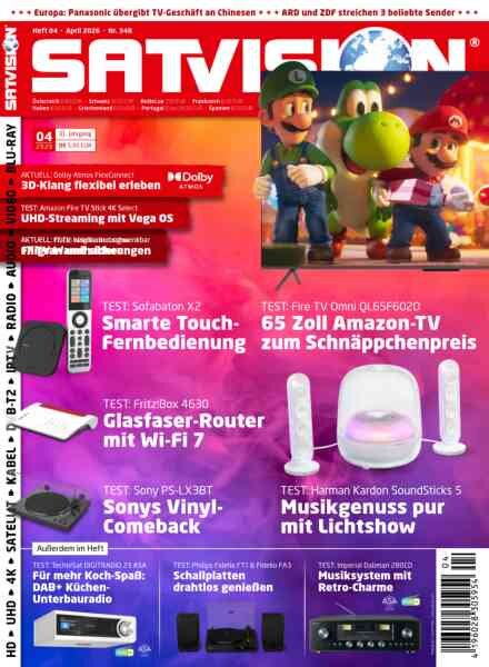 Satvision – April 2026 Cover