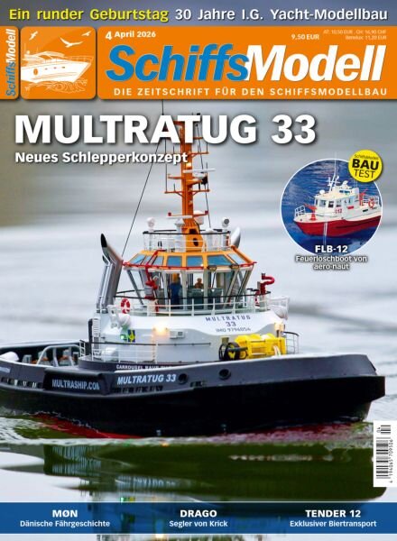 SchiffsModell – April 2026 Cover