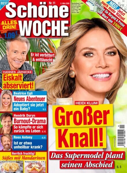 Schone Woche – 11 Marz 2026 Cover