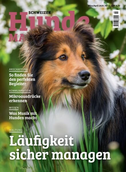 Schweizer Hunde Magazin – Marz 2026 Cover