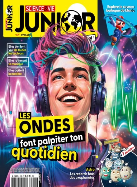 Science & Vie Junior – Avril 2026 Cover