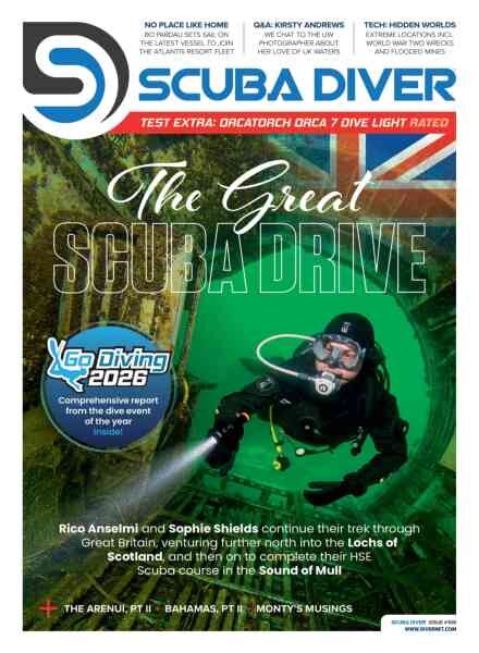 Scuba Diver – March 2026 Cover
