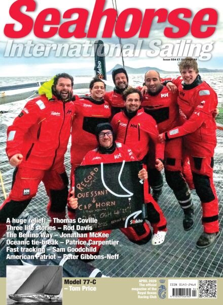 Seahorse International Sailing Magazine – April 2026 Cover