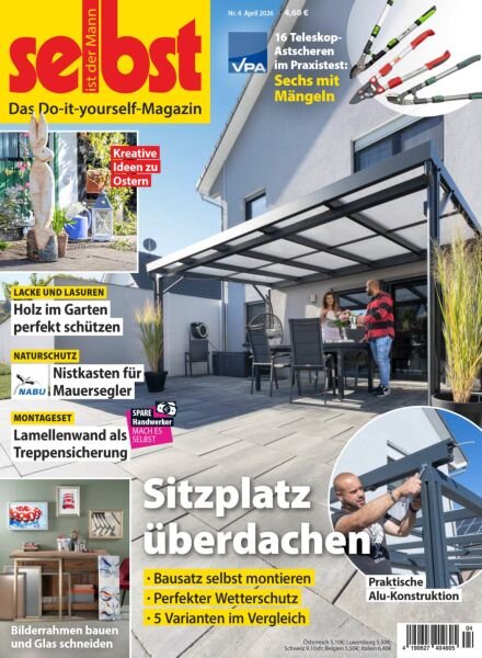 Selbst ist der Mann – April 2026 Cover