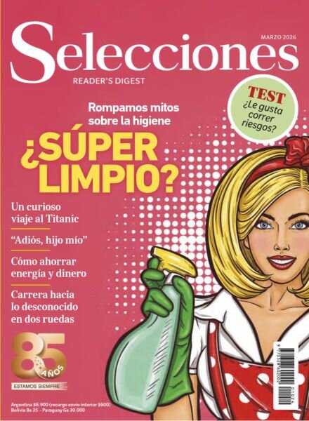 Selecciones Reader’s Digest Argentina – Marzo 2026 Cover