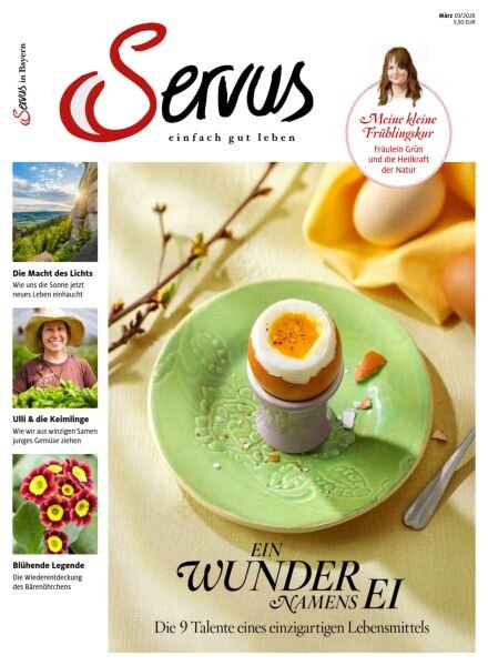 Servus in Bayern – Marz 2026 Cover