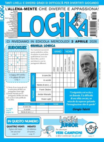 Settimana Logika – Marzo 2026 Cover