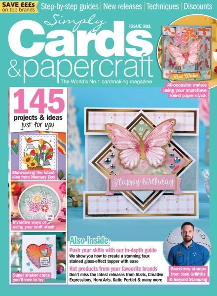Simply Cards & Papercraft – Issue 281 2026 Cover