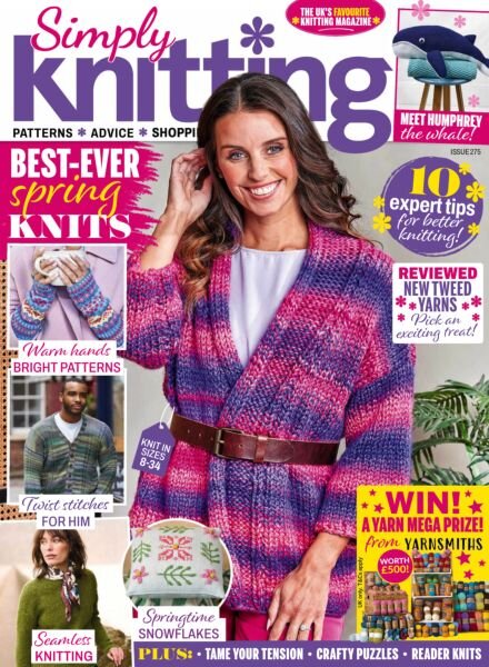 Simply Knitting – April 2026 Cover
