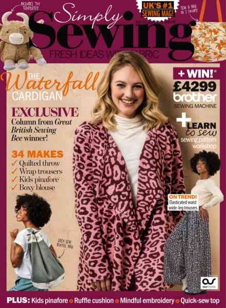 Simply Sewing – Issue 145 2026 Cover