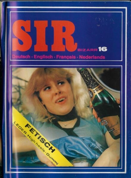 Sir Bizarre – Nr 16 April 1978 Cover