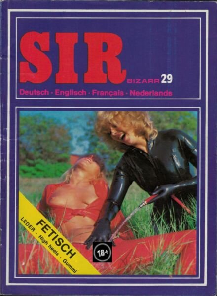 Sir Bizarre – Nr 29 September 1981 Cover