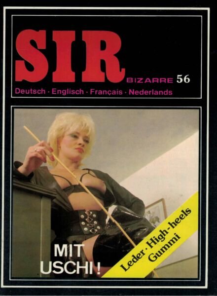 Sir Bizarre – Nr 56 1986 Cover