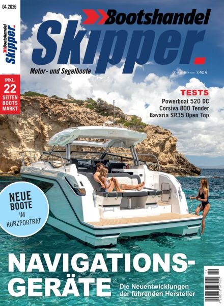 Skipper Bootshandel – April 2026 Cover