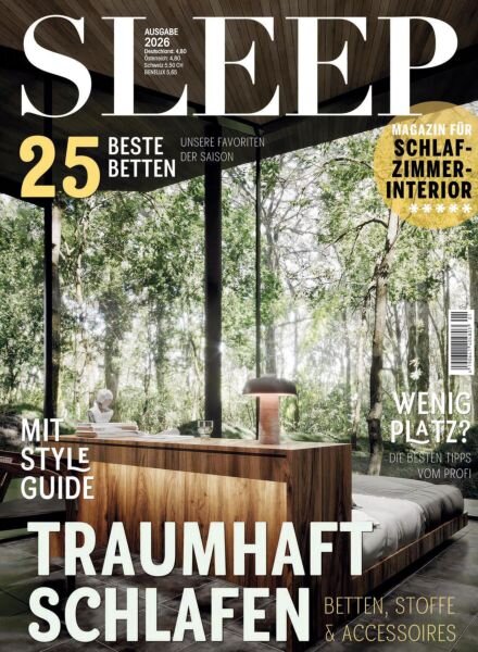 Sleep – Ausgabe 2026 Cover