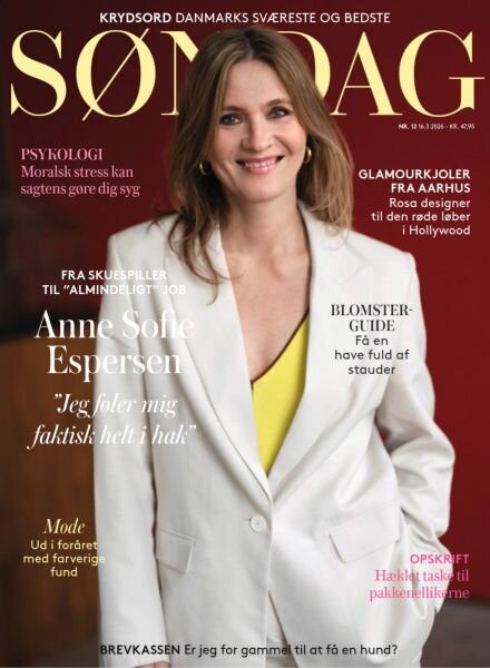 Sondag – 16 Marts 2026 Cover